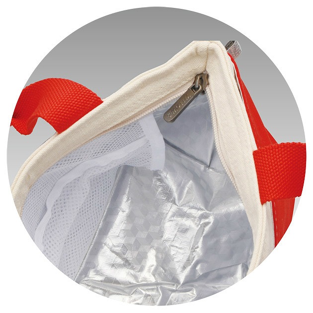 Canvas Cooler Tote Bag (S)#帆布保冷トートバッグ（S）